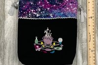 Pentacle Tarot Bag / Keepsake Bag / Drawstring Bag / Oracle Bag / Jewelry Bag / Purse / Crystal Bag / Gift Bag / Tarot Pouch / Cosmetic Bag