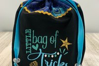 Bag of Tricks Tarot Bag / Keepsake Bag / Drawstring Bag / Oracle Bag / Jewelry Bag / Crystal Bag / Gift Bag / Tarot Pouch / Cosmetic Bag