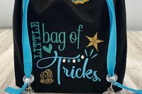 Bag of Tricks Tarot Bag / Keepsake Bag / Drawstring Bag / Oracle Bag / Jewelry Bag / Crystal Bag / Gift Bag / Tarot Pouch / Cosmetic Bag