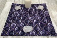 MINI Altar Cloth - Moon Phase, Tarot Cloth, Traveling Altar Cloth, Portable Altar Cloth, Small Spaces Altar, Home Office Altar