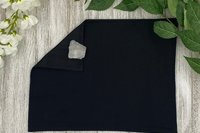 Silk MINI Altar Cloth - Black, Traveling Altar Cloth, Portable Altar Cloth, Small Spaces Altar, Home Office Altar