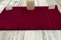 Silk MINI Altar Cloth - Cranberry, Traveling Altar Cloth, Portable Altar Cloth, Small Spaces Altar, Home Office Altar