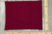 Silk MINI Altar Cloth - Cranberry, Traveling Altar Cloth, Portable Altar Cloth, Small Spaces Altar, Home Office Altar