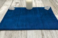 Silk MINI Altar Cloth - Blue, Traveling Altar Cloth, Portable Altar Cloth, Small Spaces Altar, Home Office Altar