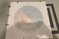 MINI Altar Cloth - Emotions, Pendulum Traveling Altar Cloth, Portable Altar Cloth, Small Spaces Altar, Home Office Altar