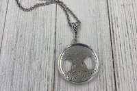 Pentacle Necklace, Witchy Necklace, Celtic Necklace, Psychic Protection, Handmade Necklace, Cham Necklace