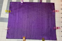 Silk MINI Altar Cloth - Dark Purple, Traveling Altar Cloth, Portable Altar Cloth, Small Spaces Altar, Home Office Altar