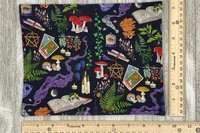 MINI Altar Cloth - Witchy Altar Cloth, Traveling Altar Cloth, Portable Altar Cloth, Small Spaces Altar, Home Office Altar