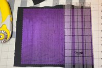 Silk MINI Altar Cloth - Dark Purple, Traveling Altar Cloth, Portable Altar Cloth, Small Spaces Altar, Home Office Altar