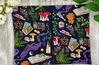 MINI Altar Cloth - Witchy Altar Cloth, Traveling Altar Cloth, Portable Altar Cloth, Small Spaces Altar, Home Office Altar