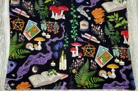 MINI Altar Cloth - Witchy Altar Cloth, Traveling Altar Cloth, Portable Altar Cloth, Small Spaces Altar, Home Office Altar