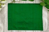 Silk MINI Altar Cloth - Green, Traveling Altar Cloth, Portable Altar Cloth, Small Spaces Altar, Home Office Altar