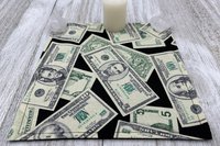 MINI Altar Cloth - Money Manifesting, Traveling Altar Cloth, Portable Altar Cloth, Small Spaces Altar, Home Office Altar