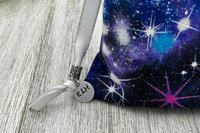 Space Tarot Bag/ Custom Tarot Bag/ Keepsake Bag / Drawstring Bag / Oracle Bag / Jewelry Bag / Crystal Bag / Gift Bag / Tarot Pouch