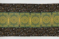 Gold and Silver Altar Cloth, Tarot Cloth, Altar Decor, Double Sided Altar Cloth, Wall Hanging, Dice Mat, Centerpiece