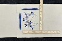 Custom 22x11 Embroidered Altar Cloth, Tarot Cloth, Altar Decor, Double Sided Altar Cloth, Wall Hanging, Dice Mat, Centerpiece