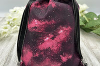 Galaxy Tarot Bag/ Custom Tarot Bag/ Keepsake Bag / Drawstring Bag / Oracle Bag / Jewelry Bag / Crystal Bag / Gift Bag / Tarot Pouch