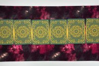 Galaxy Altar Cloth, Tarot Cloth, Altar Decor, Double Sided Altar Cloth, Wall Hanging, Dice Mat, Centerpiece