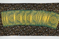 Gold and Silver Altar Cloth, Tarot Cloth, Altar Decor, Double Sided Altar Cloth, Wall Hanging, Dice Mat, Centerpiece