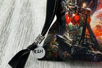 Secret Forest Tarot Bag/ Custom Tarot Pouch/ Keepsake Bag / Drawstring Bag / Oracle Bag / Crystal Bag / Tarot Pouch / Cosmetic Bag