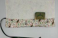 Reversible Cotton Lined Tarot Wrap/ Bunny Tarot Wrap / Tarot Supplies / Tarot Deck Storage / Tarot Cloth / Tarot Supplies / Altar