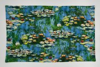 Monet Altar Cloth, Tarot Cloth, Altar Decor, Double Sided Altar Cloth, Wall Hanging, Dice Mat, Centerpiece