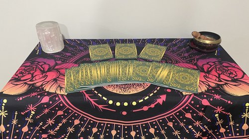 Moon Altar Cloth, Tarot Cloth, Altar Decor, Tapestry, Dice Mat, Centerpiece