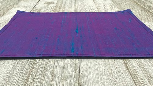 Silk MINI Altar Cloth - Blue, Traveling Altar Cloth, Portable Altar Cloth, Small Spaces Altar, Home Office Altar