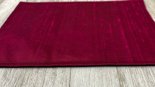 Silk MINI Altar Cloth - Cranberry, Traveling Altar Cloth, Portable Altar Cloth, Small Spaces Altar, Home Office Altar