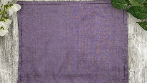 Silk MINI Altar Cloth - Purple, Traveling Altar Cloth, Portable Altar Cloth, Small Spaces Altar, Home Office Altar