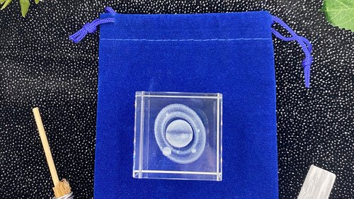 Saturn Mini Altar Kit, Crystal Set, Altar Items, Spell Casting Items, Mini Altar items, Traveling Altar Items, Witch Kit, Meditation