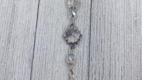 Star Car Charm / Suncatcher, Widow Suncatcher, Mirror Accessory, Office suncatcher