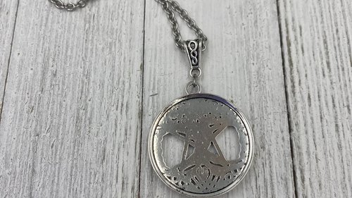 Pentacle Necklace, Witchy Necklace, Celtic Necklace, Psychic Protection, Handmade Necklace, Cham Necklace