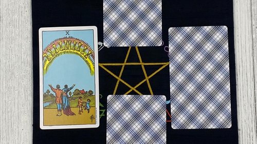 Embroidered Silk Elemental Pentacle Altar Cloth, Traveling Altar Cloth, Portable Altar Cloth, Small Spaces Altar, Home Office Altar