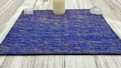 Silk Linen MINI Altar Cloth Traveling Altar Cloth, Portable Altar Cloth, Small Spaces Altar, Home Office Altar