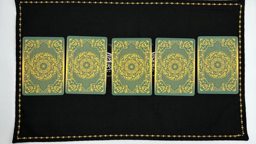 Bee Embroidered Altar Cloth, Tarot Cloth, Altar Decor, Double Sided Altar Cloth, Wall Hanging, Dice Mat, Centerpiece