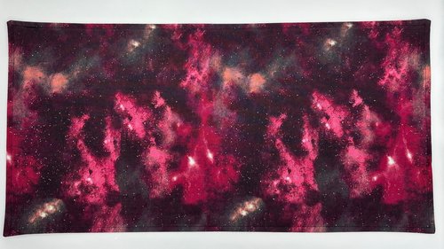 Galaxy Altar Cloth, Tarot Cloth, Altar Decor, Double Sided Altar Cloth, Wall Hanging, Dice Mat, Centerpiece