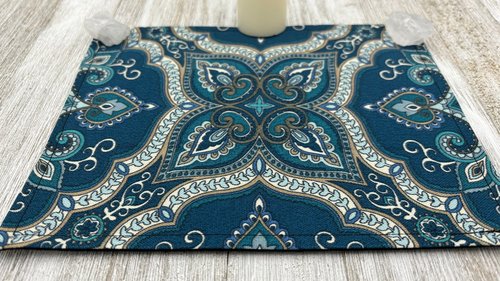 MINI Altar Cloth - Outdoor Fabric, Traveling Altar Cloth, Portable Altar Cloth, Small Spaces Altar, Home Office Altar