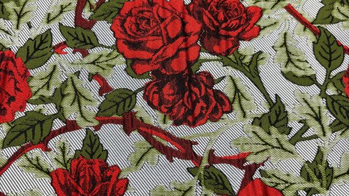 Roses Altar Cloth, Tarot Cloth, Altar Decor, Double Sided Altar Cloth, Wall Hanging, Dice Mat, Centerpiece