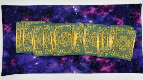 Celestial Altar Cloth, Tarot Cloth, Altar Decor, Double Sided Altar Cloth, Wall Hanging, Dice Mat, Centerpiece