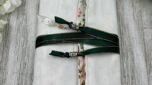 Reversible Cotton Lined Tarot Wrap/ Bunny Tarot Wrap / Tarot Supplies / Tarot Deck Storage / Tarot Cloth / Tarot Supplies / Altar