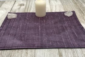 Silk MINI Altar Cloth - Purple, Traveling Altar Cloth, Portable Altar Cloth, Small Spaces Altar, Home Office Altar