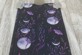 MINI Altar Cloth - Moon Garden, Traveling Altar Cloth, Portable Altar Cloth, Small Spaces Altar, Home Office Altar