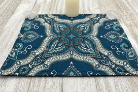 MINI Altar Cloth - Outdoor Fabric, Traveling Altar Cloth, Portable Altar Cloth, Small Spaces Altar, Home Office Altar